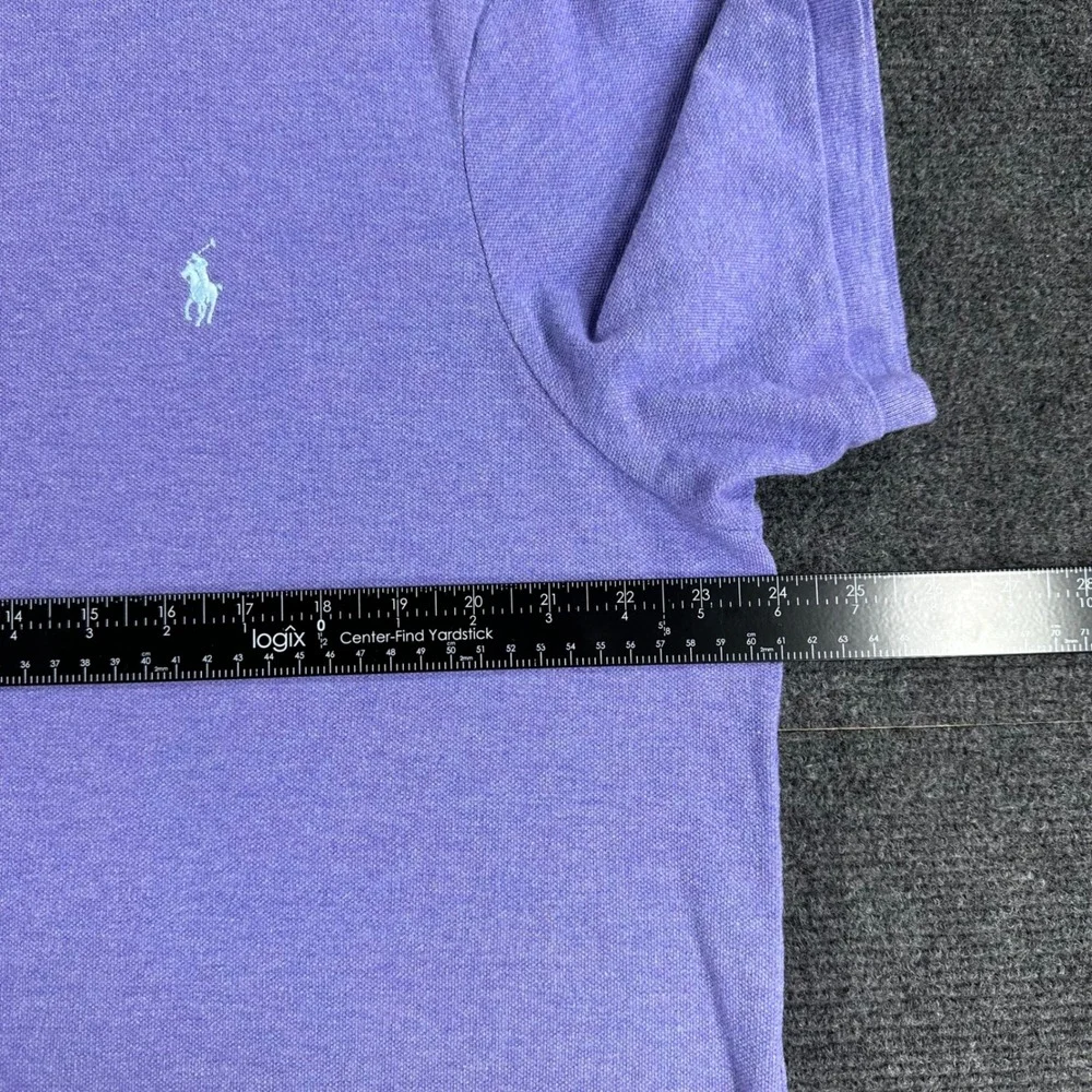 Polo Ralph Lauren Polo Shirt Mens XL Extra Large Purple Classic Fit Short Sleeve